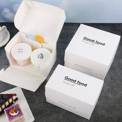 TUV ISO Christmas Dessert Takeaway Boxes Environmental Friendly